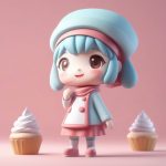 ji jian popmart feng ge q ban tian pin shi chao meng dong tai zi shi 3d cha hua ai hui tu jue qiao