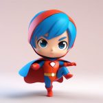 ji jian q ban hong fa xiao chao ren 3d mo xing xuan ran dong tai fei xing zi shi ai ti shi ci