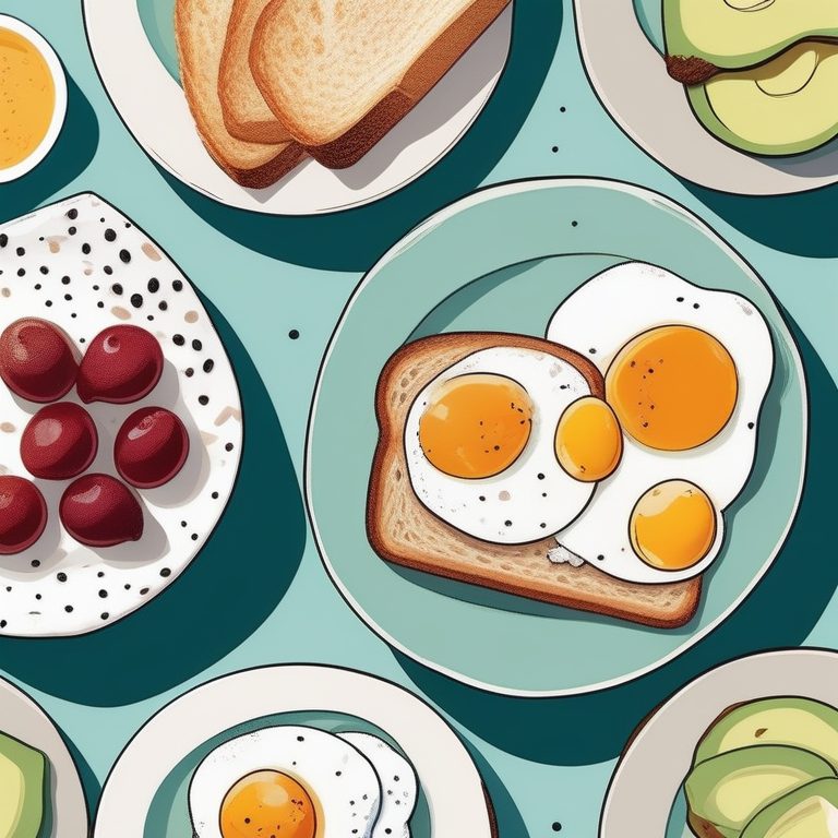 极简手绘美食图鉴