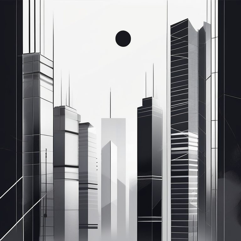 极简现代都市建筑概念