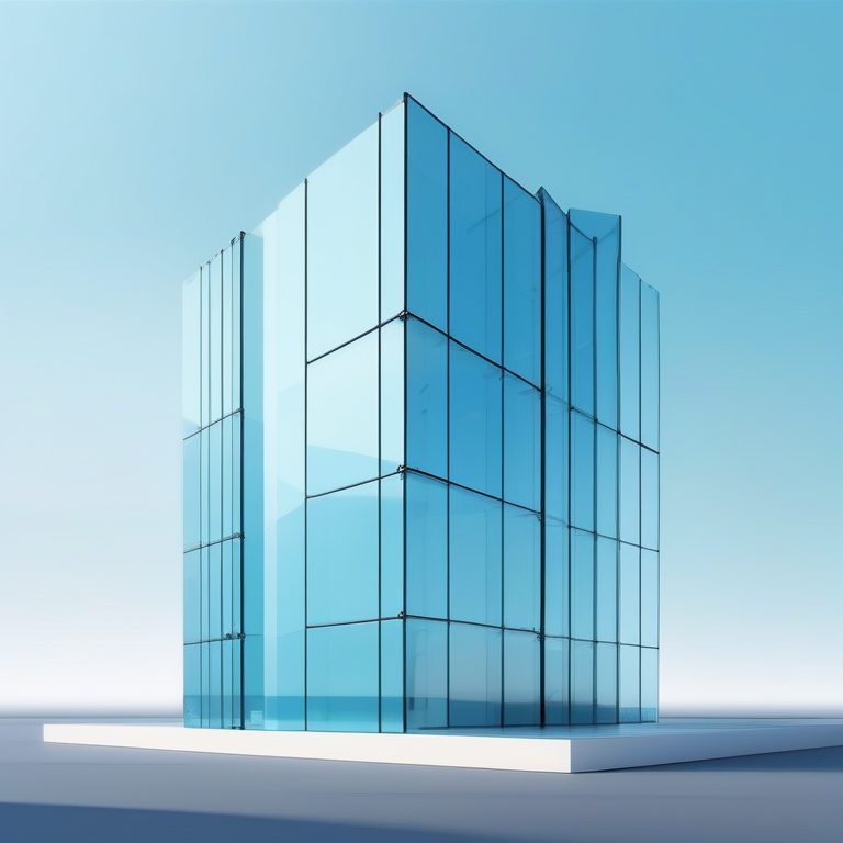 极简现代简约建筑风格玻璃大楼