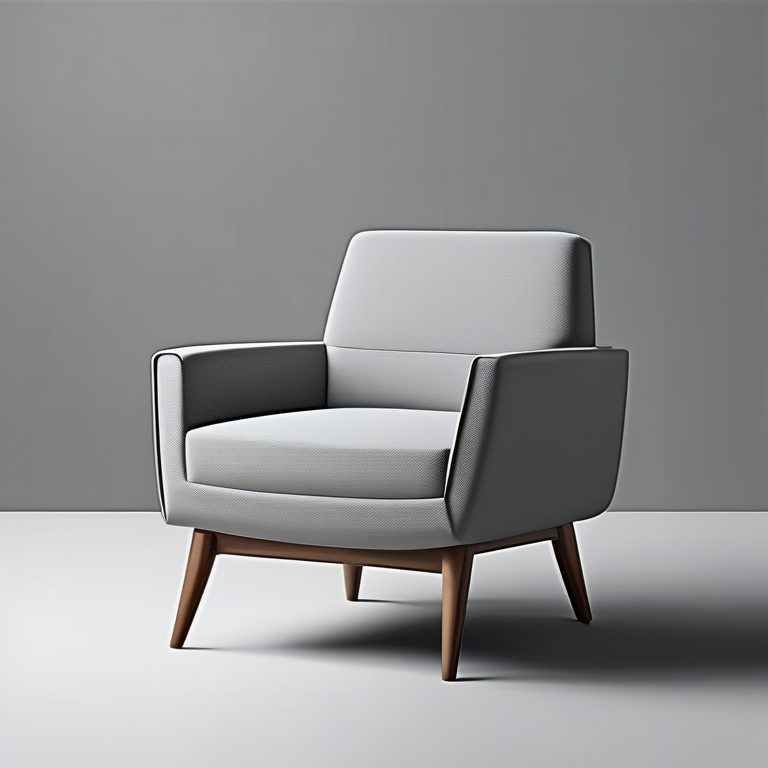 极简现代室内设计风格舒适椅子
