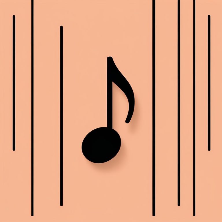 极简现代图标风 | 一个音符