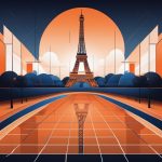 ji jian zhu yi xian tiao yi shu ba li ai fei er tie ta de bian ping hua ri luo cha hua