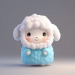 ji zhi peng song gan q ban yun duo mu yang ren 3d xuan ran mang he yong bao wei xiao cai hong