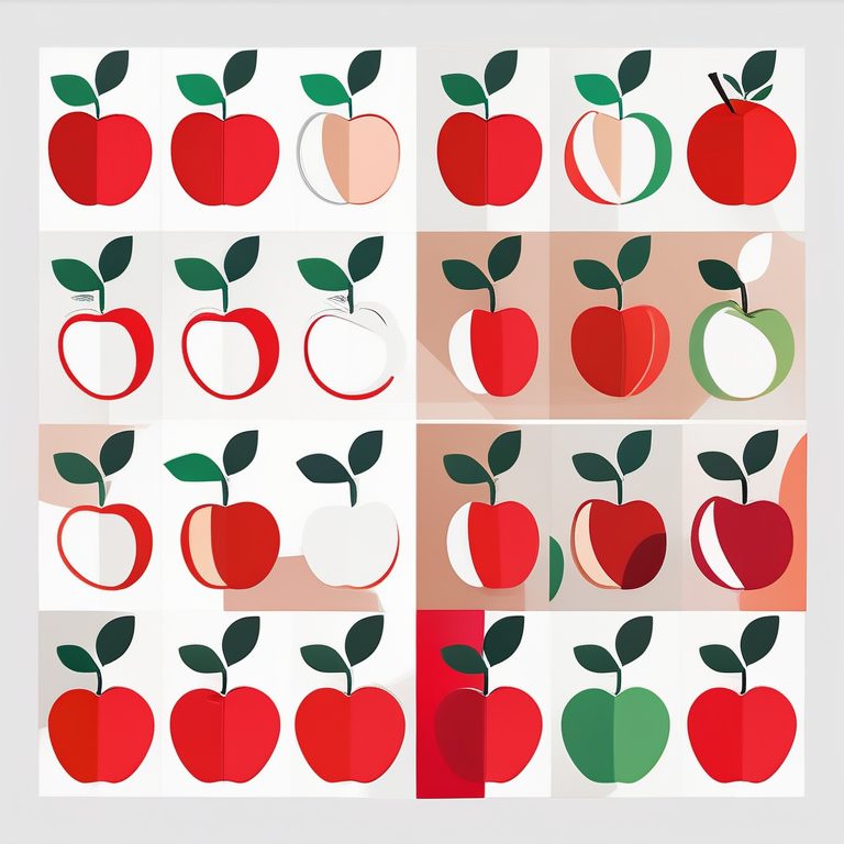 简约风格水果矢量图