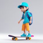 jie tou chao liu 3d xuan ran ku xuan hua ban q ban nan hai ai ti shi ci you hua