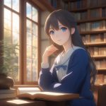 jing a ni feng ge wen nuan tu shu guan zhong de zhi yu xi nyu gao zhong sheng rou jiao xi ni ren