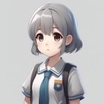 精致体积光校服Q版立绘:高度详细动漫插画全身提示词 5 jing zhi ti ji guang xiao fu q ban li hui gao du xiang xi dong man cha hua quan shen ti shi ci