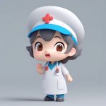 ke ai juan dai q ban hu shi da ha qian yu shui mao ji jian 3d xuan ran tu