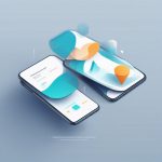 科技极简手机UI图标:企业平面矢量插画 5 ke ji ji jian shou ji ui tu biao qi ye ping mian shi liang cha hua