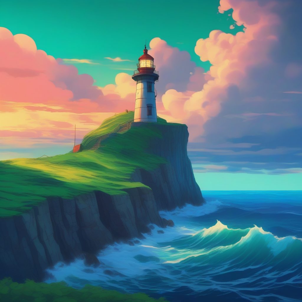 黎明灯塔：悬崖上的孤独守望者