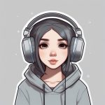 lofi fu gu q ban nyu hai tou xiang sheng cheng chun se bei jing di bao he du celshading ti shi ci