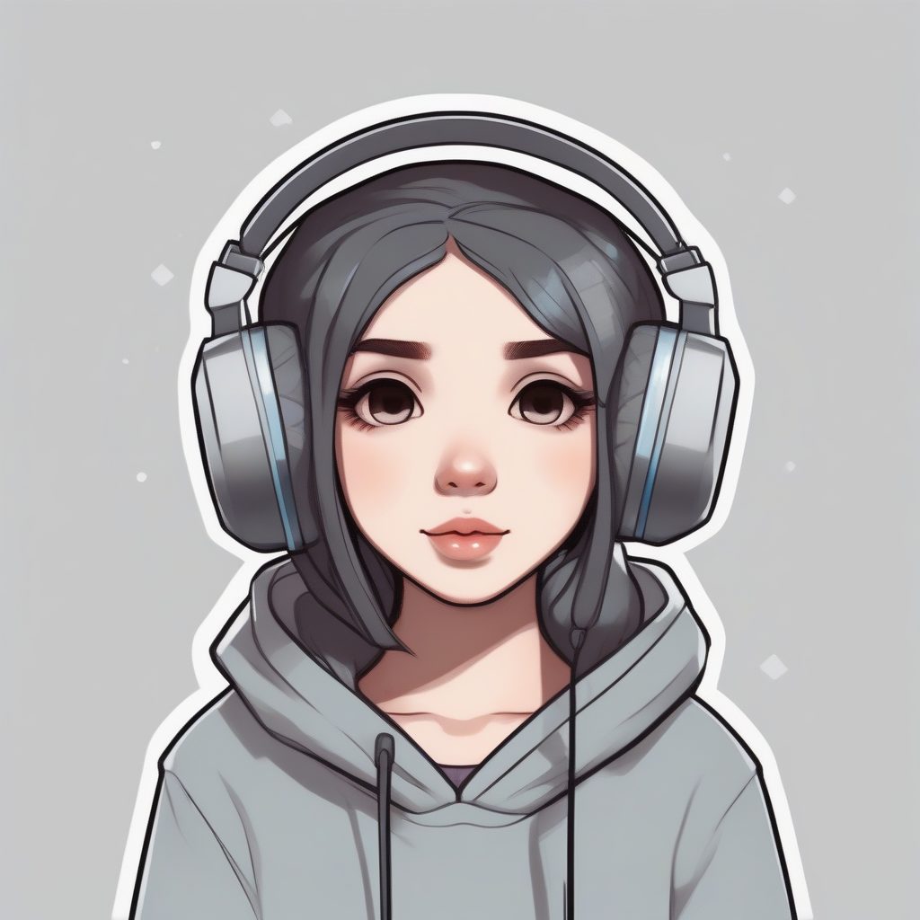 LoFi复古Q版女孩头像生成:纯色背景,低饱和度Cel Shading提示词 1 LoFi复古Q版女孩头像生成:纯色背景,低饱和度Cel Shading提示词