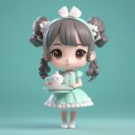 洛丽塔茶会:精致螺旋双马尾女孩手办,电影级光照效果 7 luo li ta cha hui jing zhi luo xuan shuang ma yi nyu hai shou ban dian ying ji guang zhao xiao guo