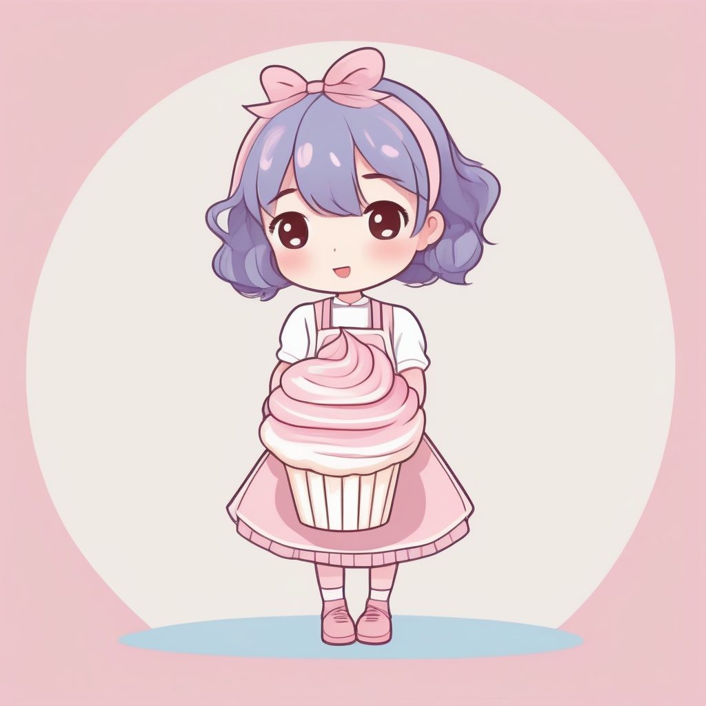 马卡龙色系蛋糕师Q版角色设计 5 马卡龙色系蛋糕师Q版角色设计