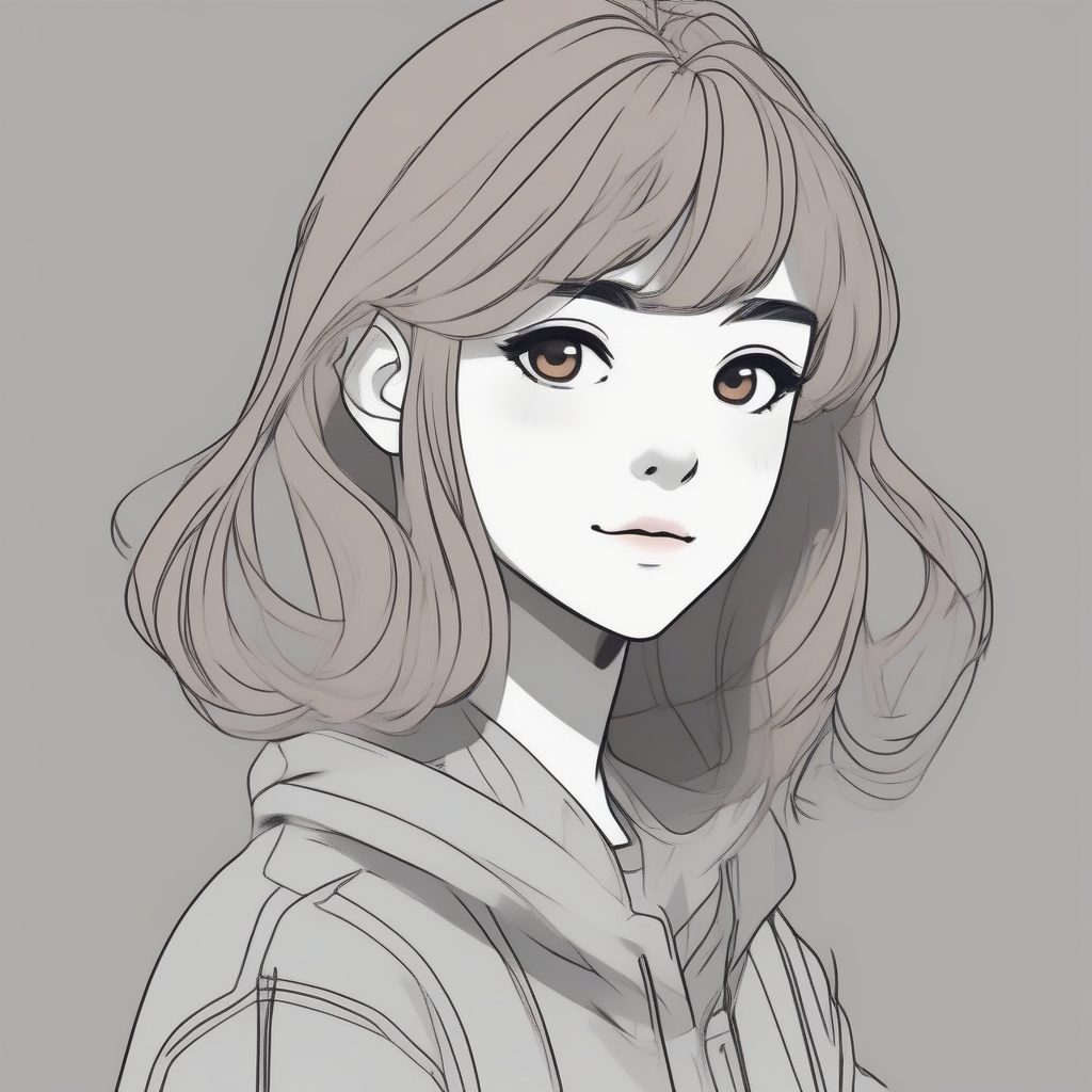 马卡龙棕：半遮脸的慵懒风极简肖像