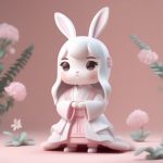 mang he zhi yu xi bao zhe xue tu de q ban han fu shao nyu 3d zhan li shou ban