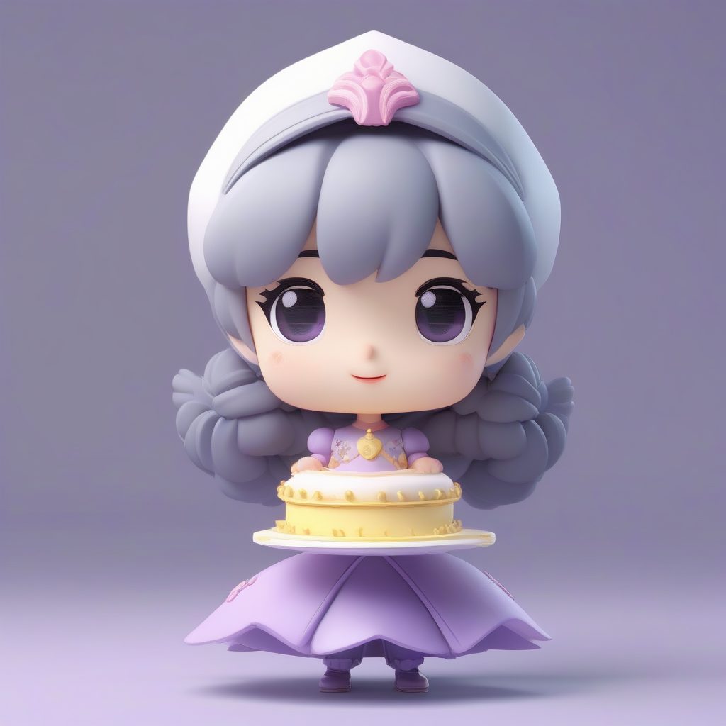 美食逃亡者:偷吃皇家蛋糕的Q版盲盒手办