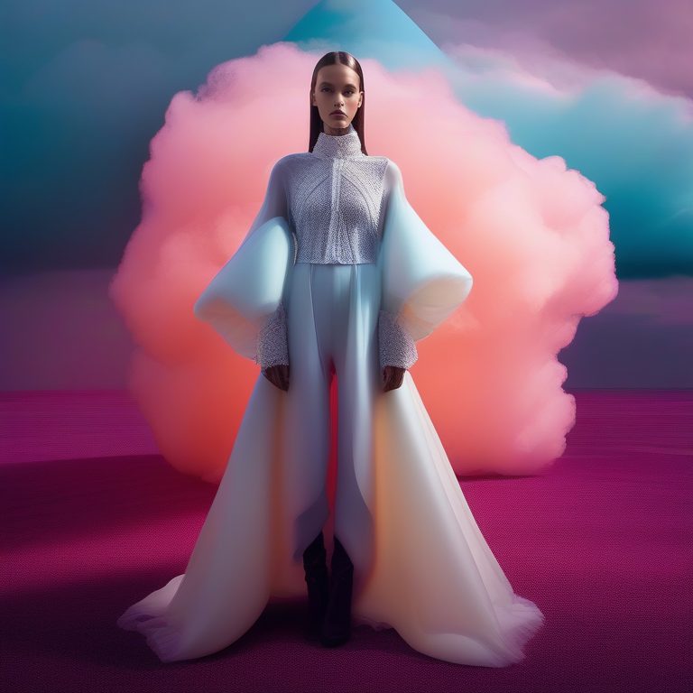 梦幻超现实时尚杂志封面