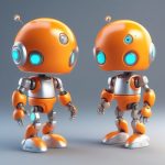 迷你机器人Q版:高细节机械风全身盲盒提示词 6 mi ni ji qi ren q ban gao xi jie ji xie feng quan shen mang he ti shi ci