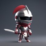 mi ni qi shi q ban c4d gao xi jie quan shen zhan li xuan ran an hong se chun se bei jing ti shi ci