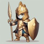 迷你小将军:铠甲主题Q版全身站立照 7 mi ni xiao jiang jun kai jia zhu ti q ban quan shen zhan li zhao