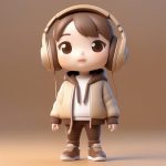 暖色调哑光黏土:毛绒连帽衫Q版手办的战术照明 3 nuan se diao ya guang nian tu mao rong lian mao shan q ban shou ban de zhan shu zhao ming