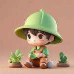 octane xuan ran ji jian q ban lyu fa xiao yuan ding c4d mang he feng ge jue se