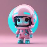 C4D/Octane渲染 Q版插画:盲盒手办级3D角色全身图AI提示词教程 7 octane xuan ran q ban cha hua mang he shou ban ji 3d jue se quan shen tu ai ti shi ci jiao cheng