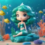 pao pao ma te feng q ban mei ren yu gong zhu hai yang meng huan pvc guang ze