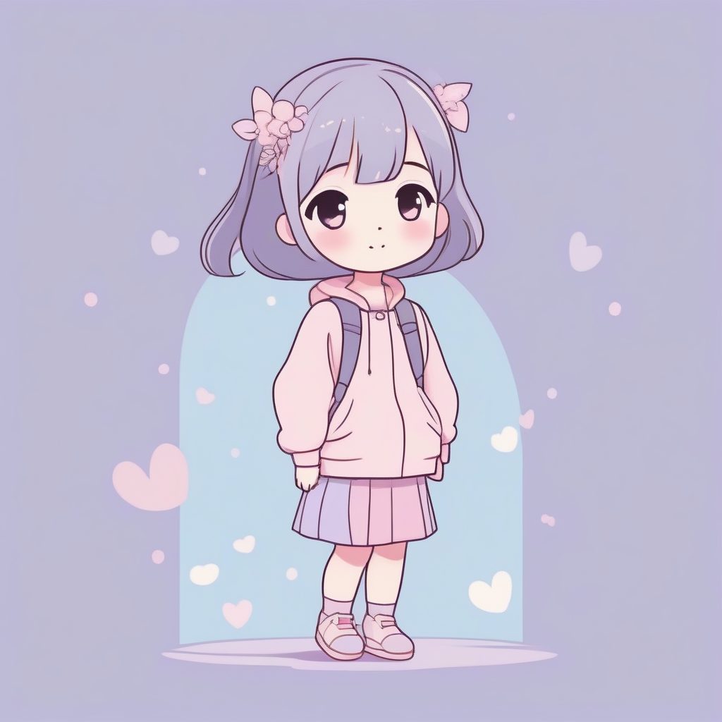 漂浮的梦境：无重力感的Q版插画