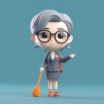 q ban ban zhu ren nian tu mang he feng 3d xuan ran yuan kuang yan jing yu da jiao bian de ka wa yi