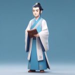 Q版古风男子全身像:极简风清雅书生AI绘图提示词大全 6 q ban gu feng nan zi quan shen xiang ji jian feng qing ya shu sheng ai hui tu ti shi ci da quan