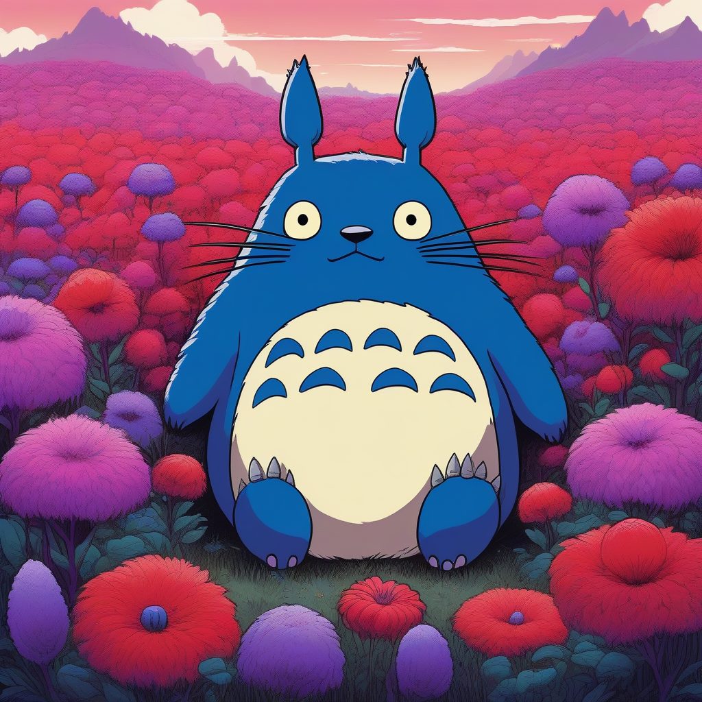 奇异花海：巨型生物的秘密藏身地