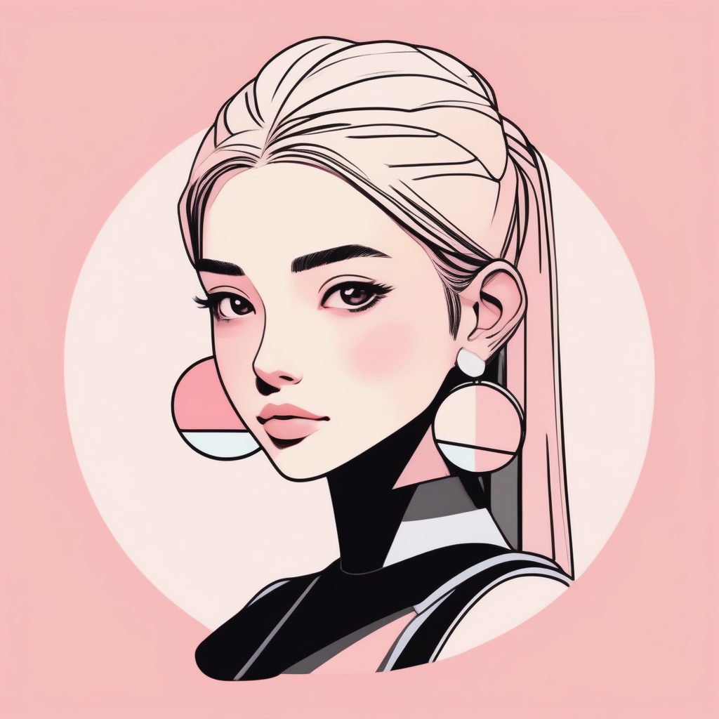 强调耳环的极简风格:低饱和度粉色 11 强调耳环的极简风格:低饱和度粉色