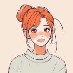 qiao pi tu she shao nyu gao biao xian li cu xian tiao yi shu xiao xiang chun cheng se