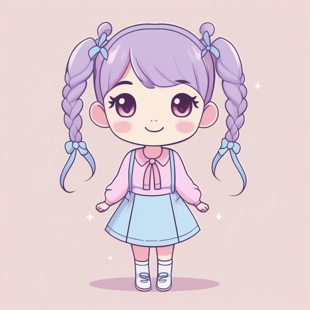 qing kuai tiao yue de q ban nyu hai ying er lan yu fen zi de shi liang tu ya yi shu