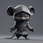 ren zhe xiao lao shu q ban dun fu zhun bei tou zhi shou li jian de 3d quan shen xuan ran