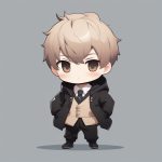 日式不良少年Q版:特攻服与酷帅站姿极致渲染 7 ri shi bu liang shao nian q ban te gong fu yu ku shuai zhan zi ji zhi xuan ran