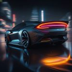 赛博朋克极速机器:霓虹都市下的概念跑车高速追踪摄影 7 sai bo peng ke ji su ji qi ni hong du shi xia de gai nian pao che gao su zhui zong she ying