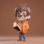 seo you hua q ban mang he tu shu guan li yuan nan hai 3d ti shi ci zong se mao yi yu ke ai yan jing