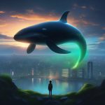 shi luo de dong jing shang kong ju xing fa guang jing yu yu mo ri du shi de chao xian shi jing guan