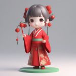 shou na xiao tang hu lu tong qu mei shi zhu ti q ban han fu nyu hai quan shen 3d mo xing