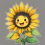 shui cai q ban xiang ri kui jing ling gao bao he ping mian she ji quan shen tu chun xian huang se