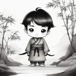 shui mo shan shui yi jing tie xian miao q ban xiao shu tong quan shen xiang ai ti shi ci