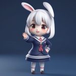 shui shou fu tu er niang yuan qi man man de q ban xiao yuan zhu ti shou ban