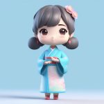 si chou hua hui qi pao q ban c4d gao guang ze mang he shao nyu zhan li mo xing