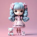 甜心洛丽塔:一键生成泡泡玛特Q版手办!3D盲盒风AI绘画超详细提示词 5 tian xin luo li ta yi jian sheng cheng pao pao ma te q ban shou ban 3d mang he feng ai hui hua chao