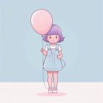 tian zhen lan man dan zi se diao xia de qing kuai q ban cha hua sheng cheng